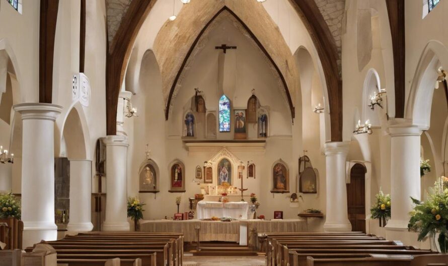 Jak udekorować ławki w kościele na komunię?