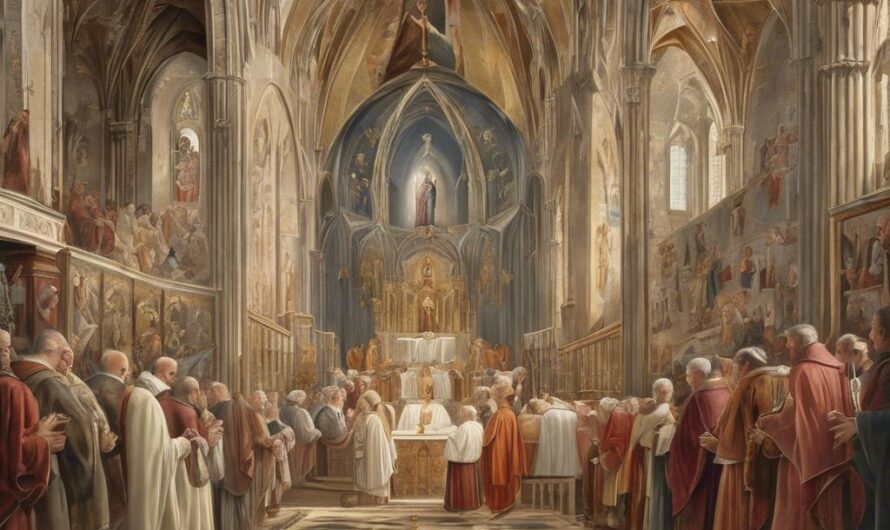 Co znajduje się w kościele katolickim?