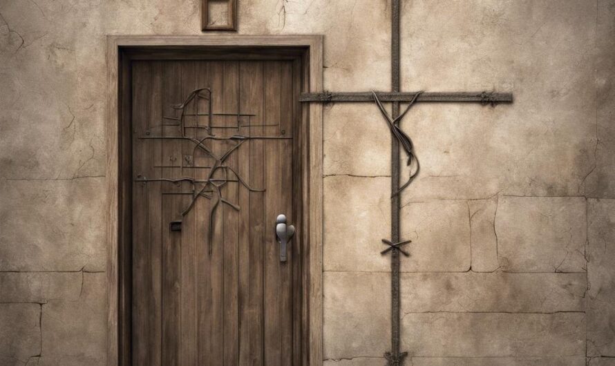 Dlaczego nie wiesza się krzyża nad drzwiami?