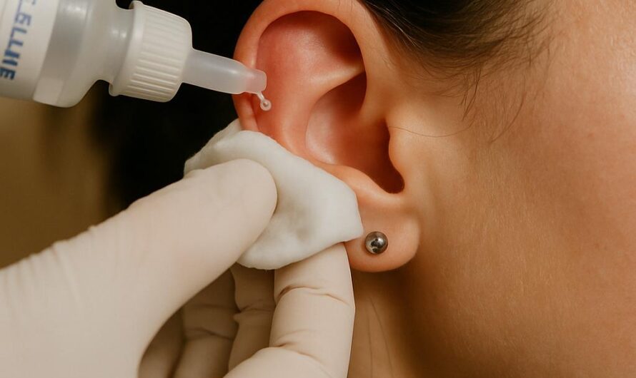 Jak dbać o piercing żeby szybciej się goił i nie ropiało?