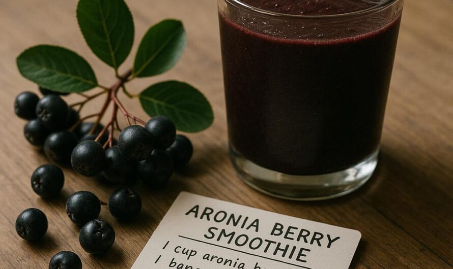 Aronia pogromca wolnych rodników i przepis na jej przemycenie