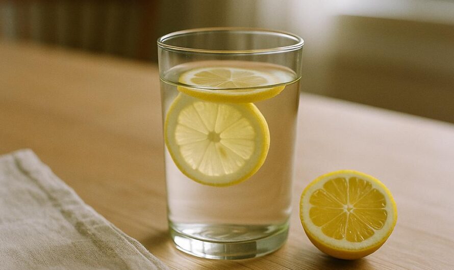 Woda z cytryną – dlaczego warto pić ją na śniadanie?