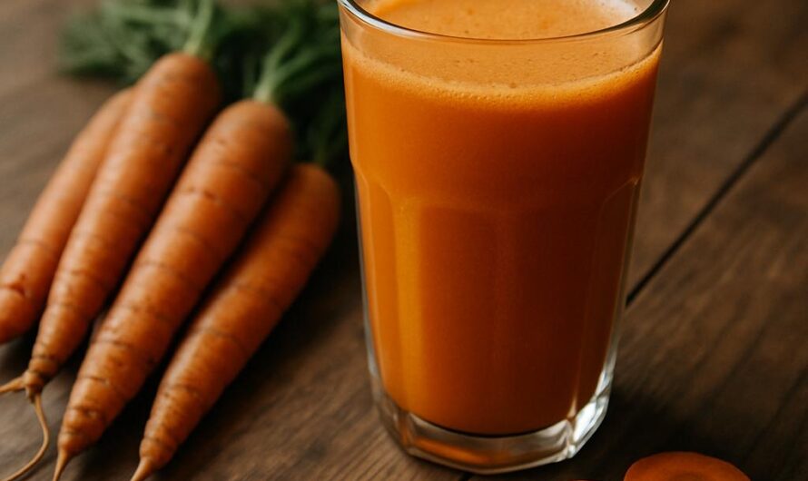 Sok z marchwi – poznaj jego zdumiewające właściwości