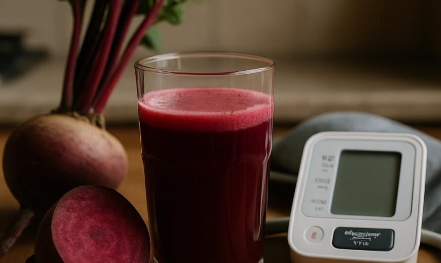 Sok z buraków – naturalny lek na nadciśnienie