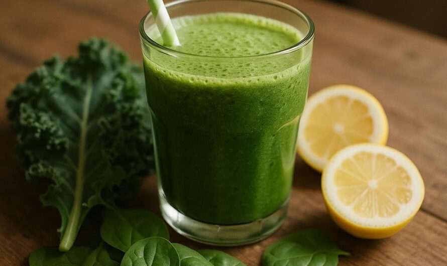 Zielone smoothie czyli moc zieleniny skryta w pysznych koktajlach