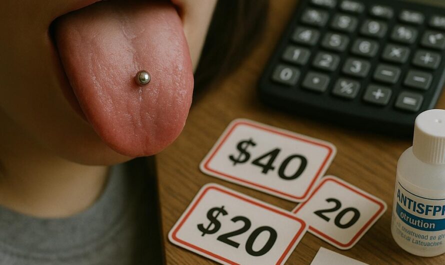 Ile kosztuje piercing języka i jakie są ukryte wydatki?